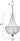 Maxim Lighting Chantilly 12-Light Chandelier Polished Nickel