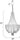 Maxim Lighting Chantilly 14-Light Chandelier Polished Nickel
