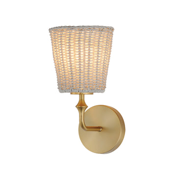 Maxim Lighting Baja Sconce Natural Aged Brass