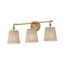 Maxim Lighting Baja 3-Light Bath Vanity Natural Aged Brass