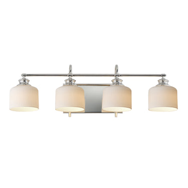 Maxim Lighting Bisque 4-Light Bath Vanity Polished Nickel