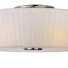 Maxim Lighting Finesse 3-Light Flush Mount Satin Nickel
