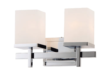 Maxim Lighting Tetra 2-Light Bath Vanity Polished Chrome