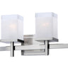 Maxim Lighting Tetra 4-Light Bath Vanity Satin Nickel