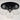 Maxim Lighting Vessel 3-Light Flush Mount Black/Brushed Aluminum