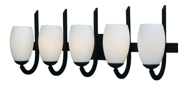 Maxim Lighting Taylor 5-Light Bath Vanity Textured Black