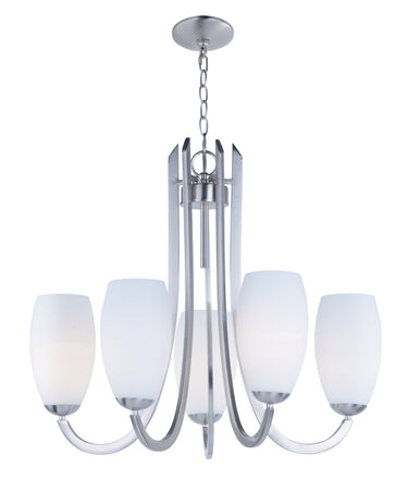 Maxim Lighting Taylor 5-Light Chandelier Satin Nickel