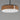 Maxim Lighting Draughtsman 18" Semi Flush Mount Pendant Walnut/Black