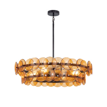 Maxim Lighting Loren 30" Chandelier Gunmetal