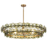 Maxim Lighting Loren 42" Chandelier Weathered Brass