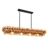 Maxim Lighting Loren 54" Linear Chandelier Gunmetal