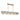 Maxim Lighting Loren 54" Linear Chandelier Weathered Brass