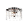 Maxim Lighting Warren 2-Light Flush Mount Dark Bronze