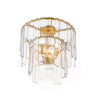 Maxim Lighting Warren 4-Light Semi-Flush/Pendant Gold Leaf