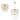 Maxim Lighting Warren 4-Light Semi-Flush/Pendant Gold Leaf