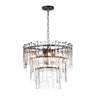 Maxim Lighting Warren 9-Light Pendant Dark Bronze