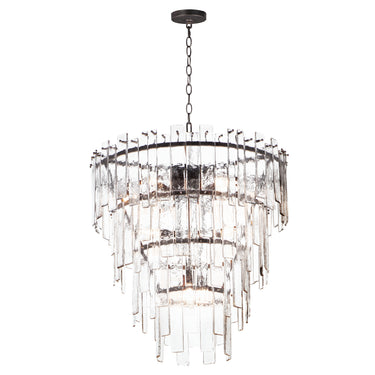 Maxim Lighting Warren 12-Light Pendant Dark Bronze