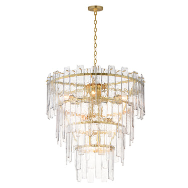 Maxim Lighting Warren 12-Light Pendant Gold Leaf