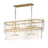 Maxim Lighting Warren 8-Light Linear Gold Leaf