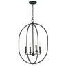 Maxim Lighting Martel 4-Light Pendant Blacksmith
