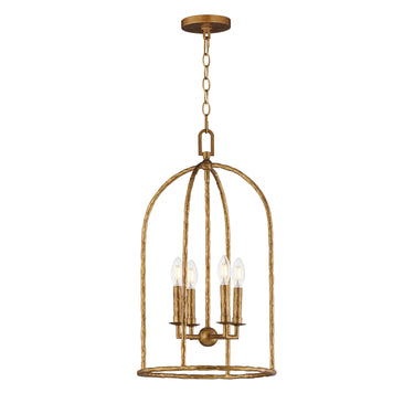 Maxim Lighting Martel 4-Light Pendant Etruscan Gold