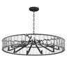 Maxim Lighting Odeon 10-Light Chandelier Black