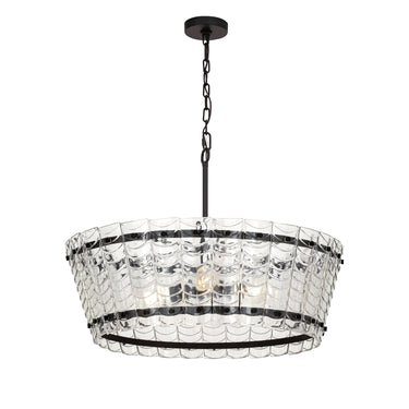 Maxim Lighting Ruche 30" Chandelier Bronze