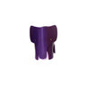 Elephant Night Lamp by EO in Purple, front view – image 1
