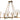 Maxim Lighting Fairmont 6-Light Chandelier Natural Aged Brass