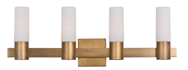 Maxim Lighting Contessa 4-Light Bath Vanity Natural Aged Brass