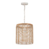 Maxim Lighting Vannerie Large Pendant Ecru