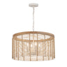 Maxim Lighting Vannerie 4-Light Pendant Ecru