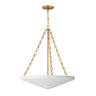 Maxim Lighting Artemis 6-Light Pendant Natural Aged Brass