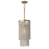 Maxim Lighting Fontaine Pendant Golden Silver