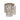 Maxim Lighting Fontaine 3-Light Flush Mount Golden Silver