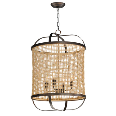 Maxim Lighting Cestino 19" Pendant Antique Bronze