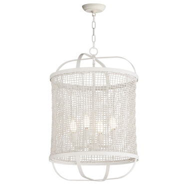 Maxim Lighting Cestino 19" Pendant Weathered White