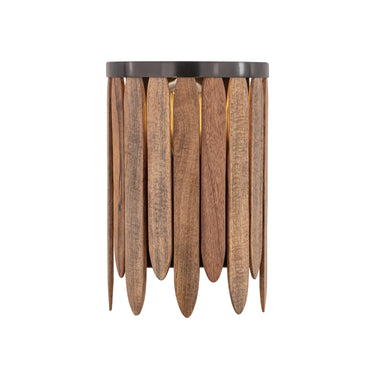 Maxim Lighting Marimba Wall Sconce Walnut