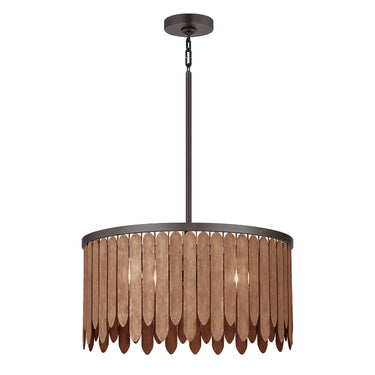 Maxim Lighting Marimba 26" Pendant Walnut