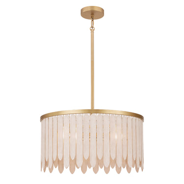 Maxim Lighting Marimba 26" Pendant Weathered White