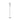 Finesse Decor Vertical Crystal Sphere Floor Lamp - 3 Light
