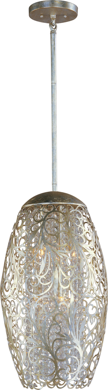 Maxim Lighting Arabesque 6-Light Pendant Golden Silver