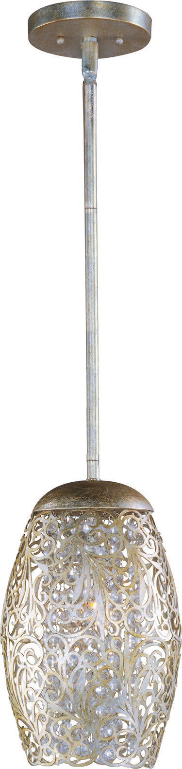 Maxim Lighting Arabesque Mini Pendant Golden Silver