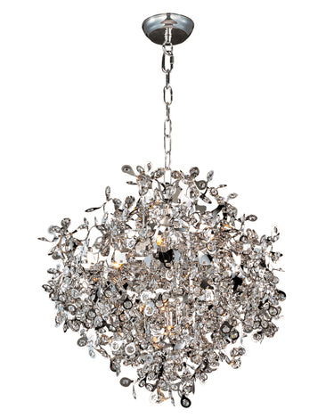 Maxim Lighting Comet 25" Crystal Pendant Polished Chrome