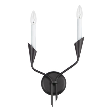 Maxim Lighting Calyx 2-Light Sconce Black