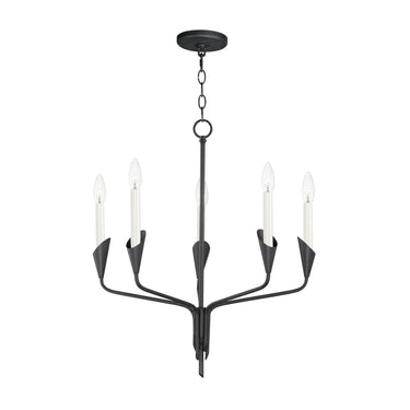 Maxim Lighting Calyx 5-Light Chandelier Black