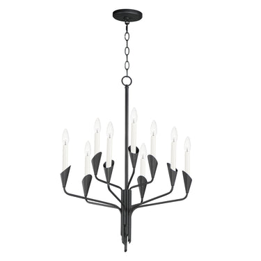 Maxim Lighting Calyx 9-Light Chandelier Black