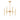 Maxim Lighting Rome 10-Light Chandelier Satin Brass