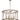 Helix Single Tier Chandelier by Maxim - 24736BZF