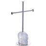 Cranium Towel Rack Clear by Vallvé, front view